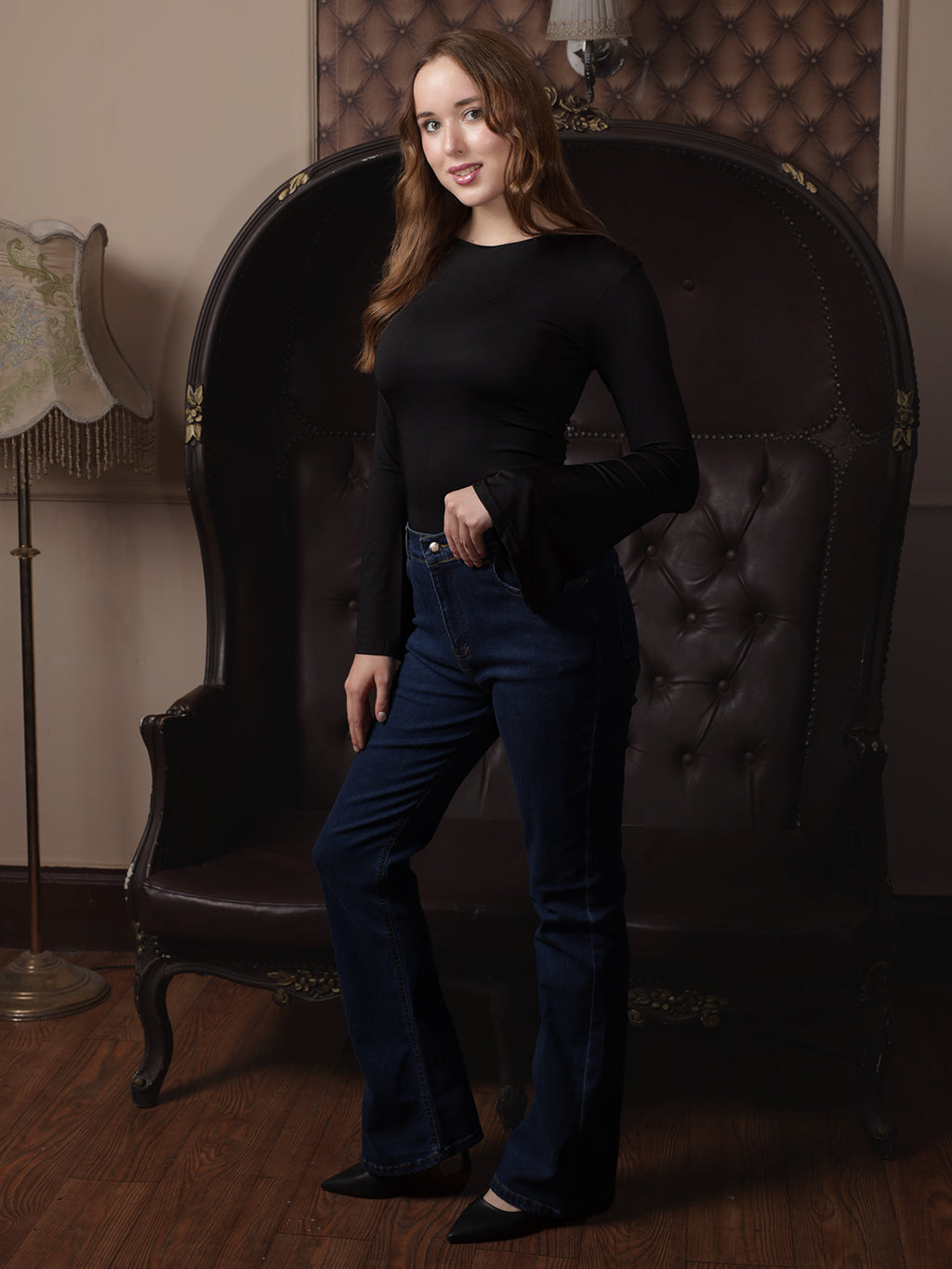 Owluxe Signature Flare – FL-02– Midnight Navy