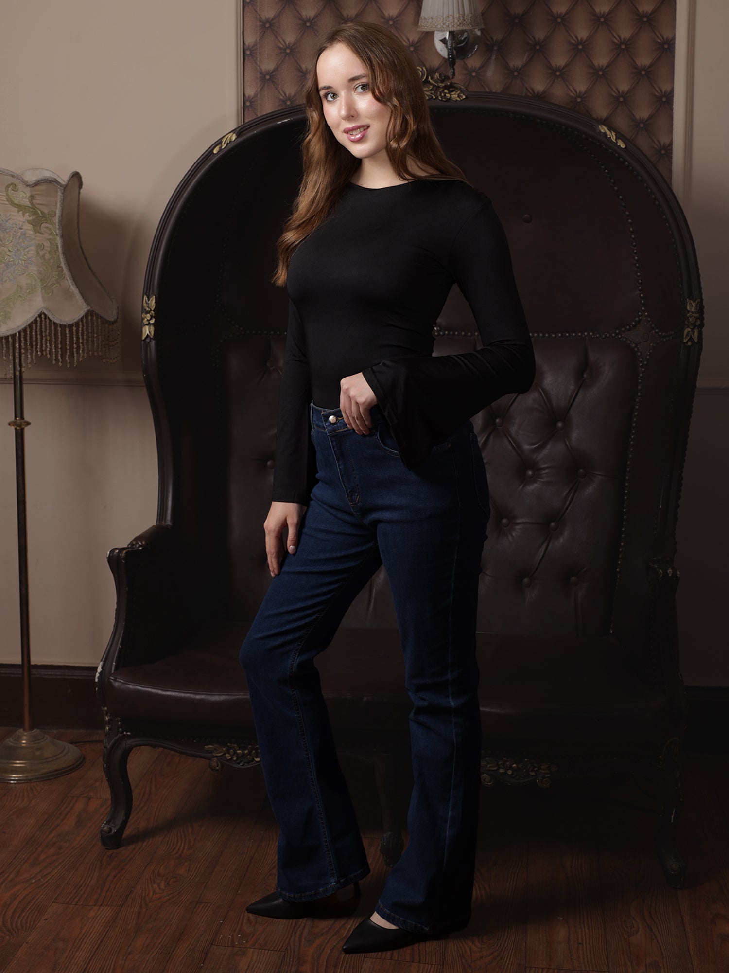 Owluxe Signature Flare – FL-02– Midnight Navy