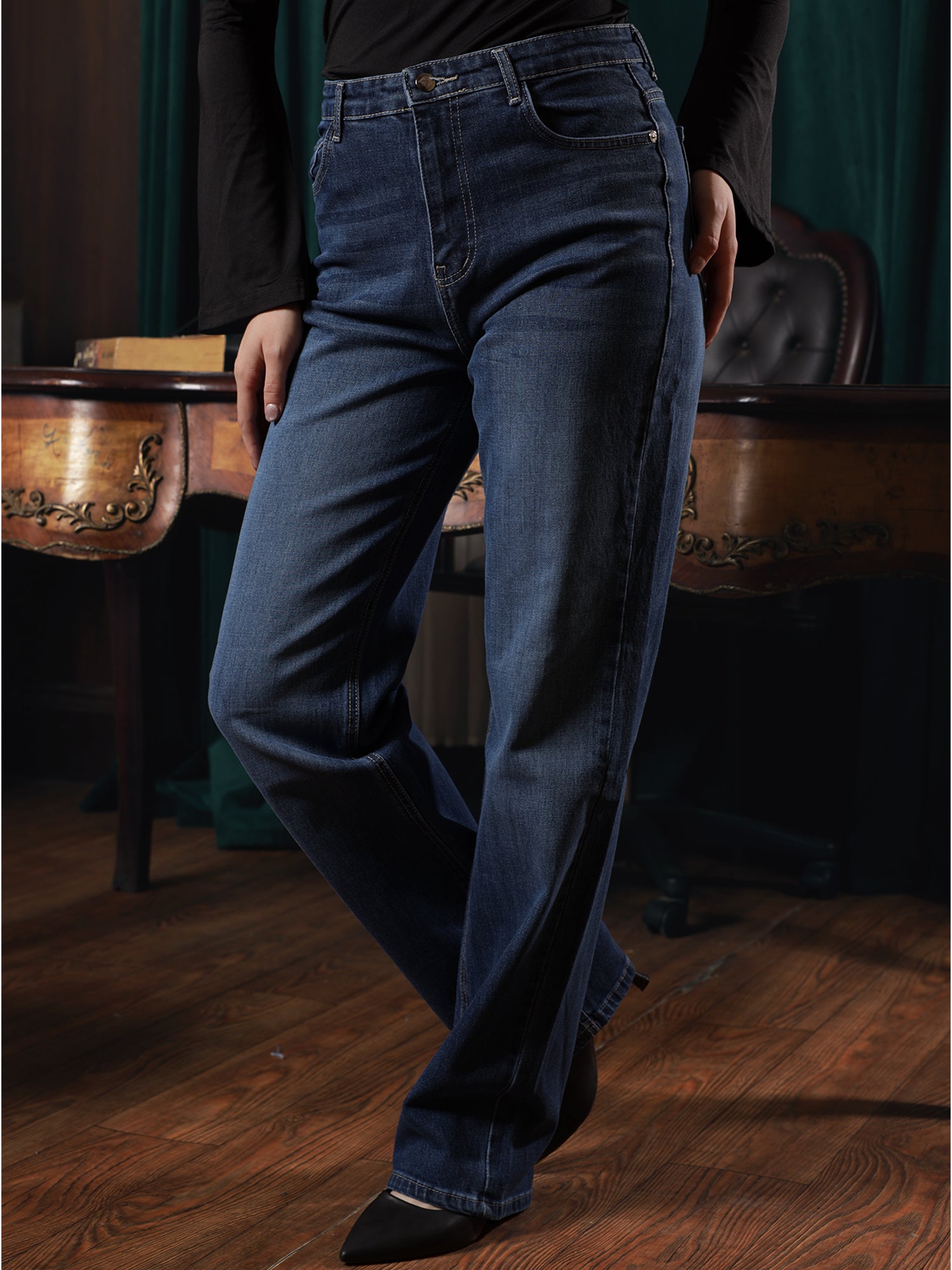 Owluxe Essential Regular Denim – RG-02 – Midnight Navy