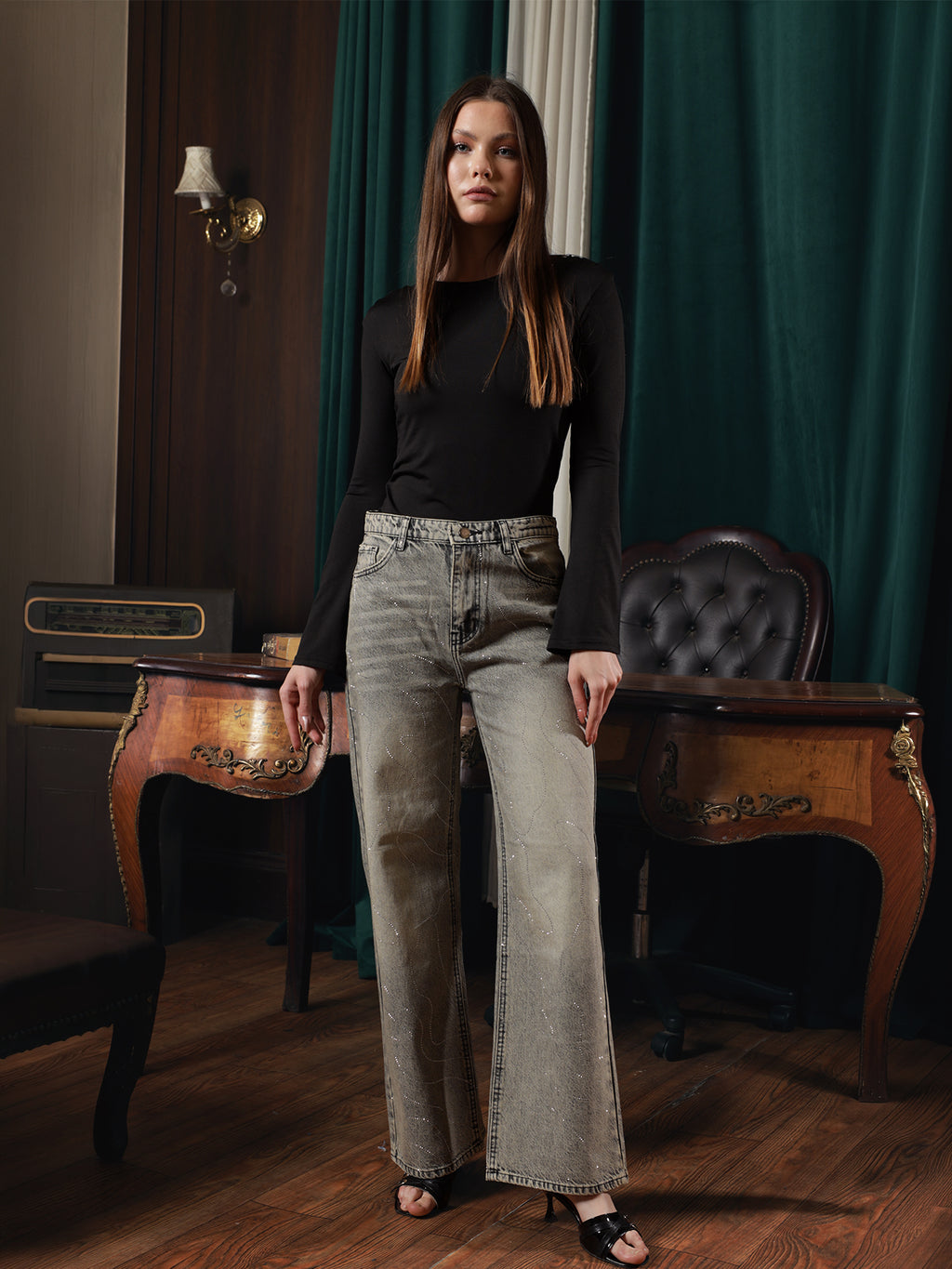 Owluxe Elite Stellar Denim - ST-01- Light Grey