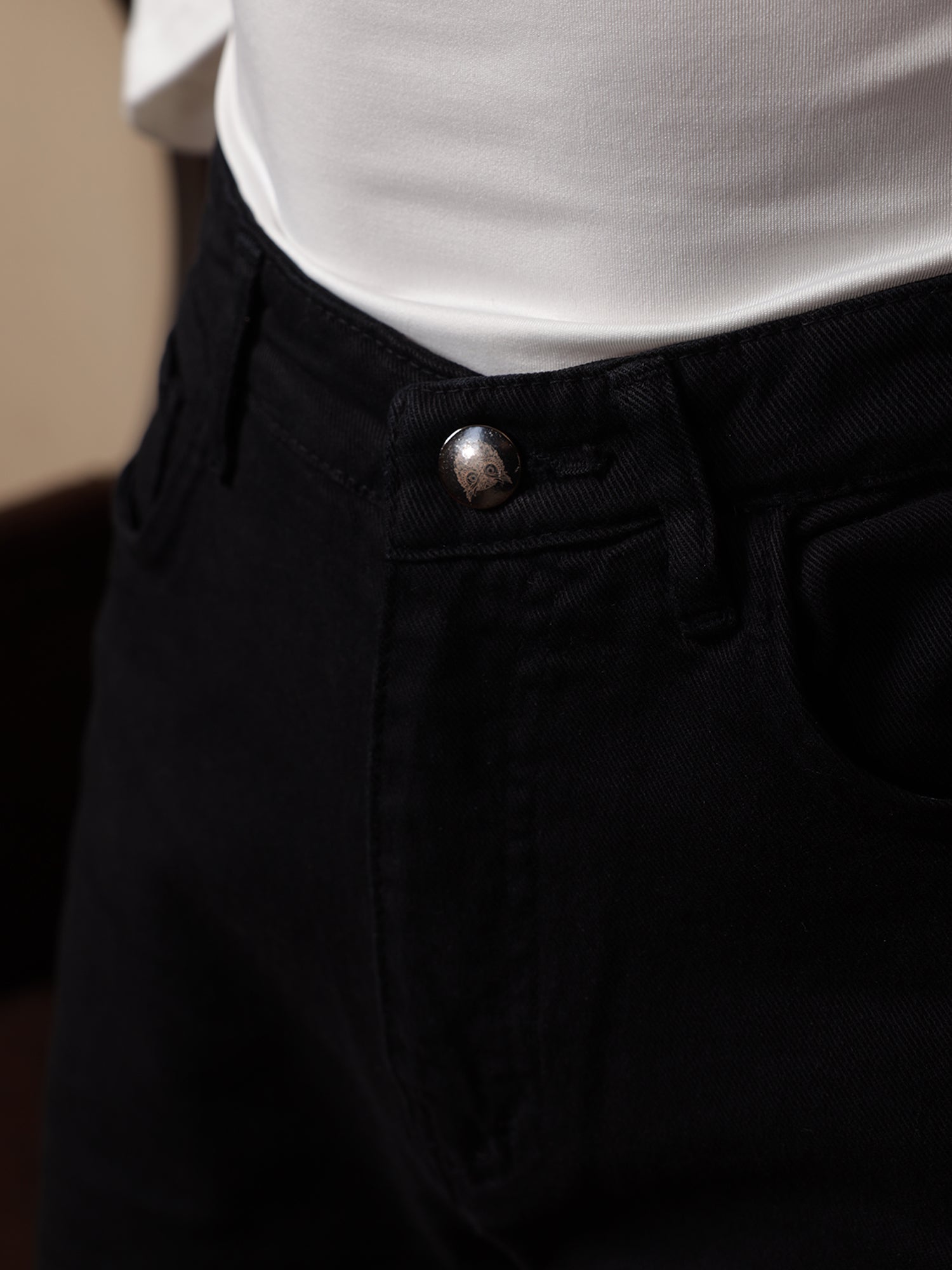 Owluxe Signature Regular Denim– RG-01 – Deep Black