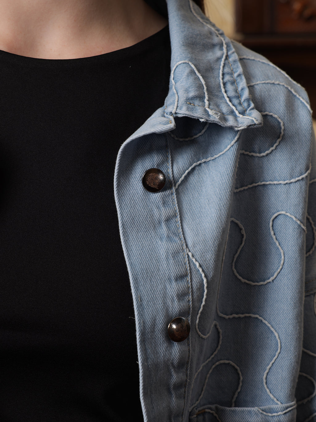 Owluxe Elite Denim Jacket - Skyish Blue