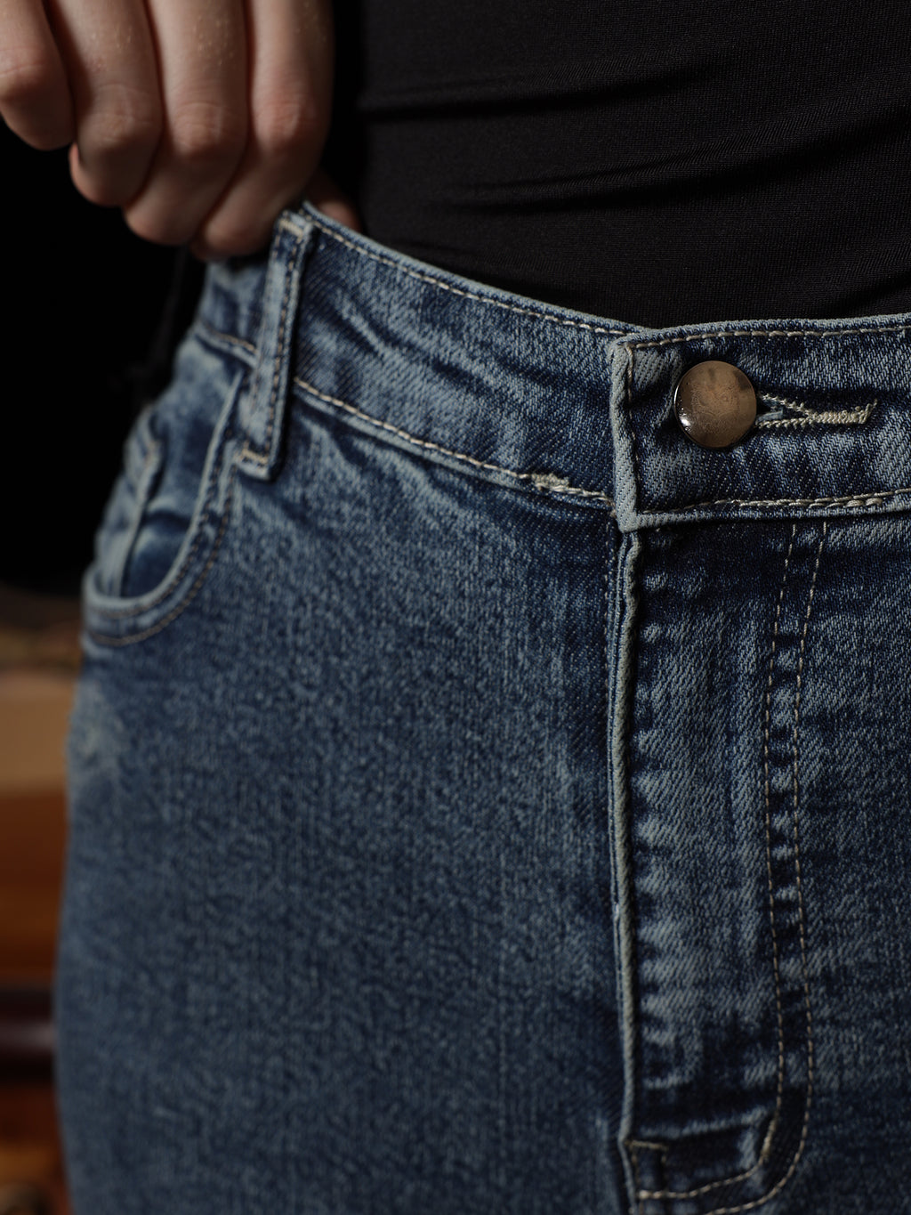 Owluxe Signature Flare Denim– FL-04 – Heritage Blue