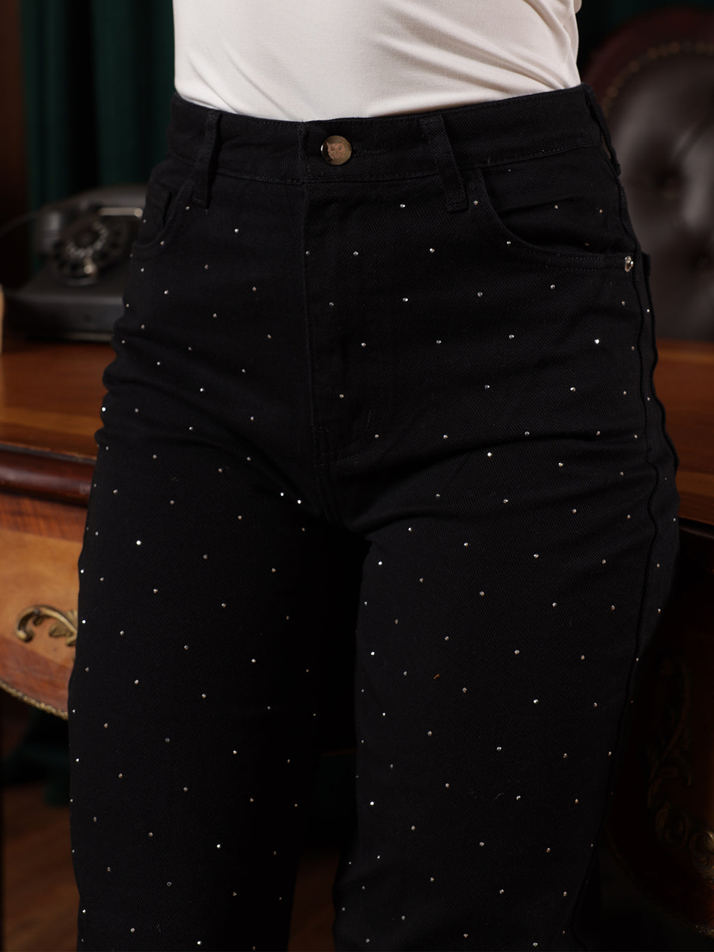 Owluxe Elite Stellar Denim - ST-01- Matte Black