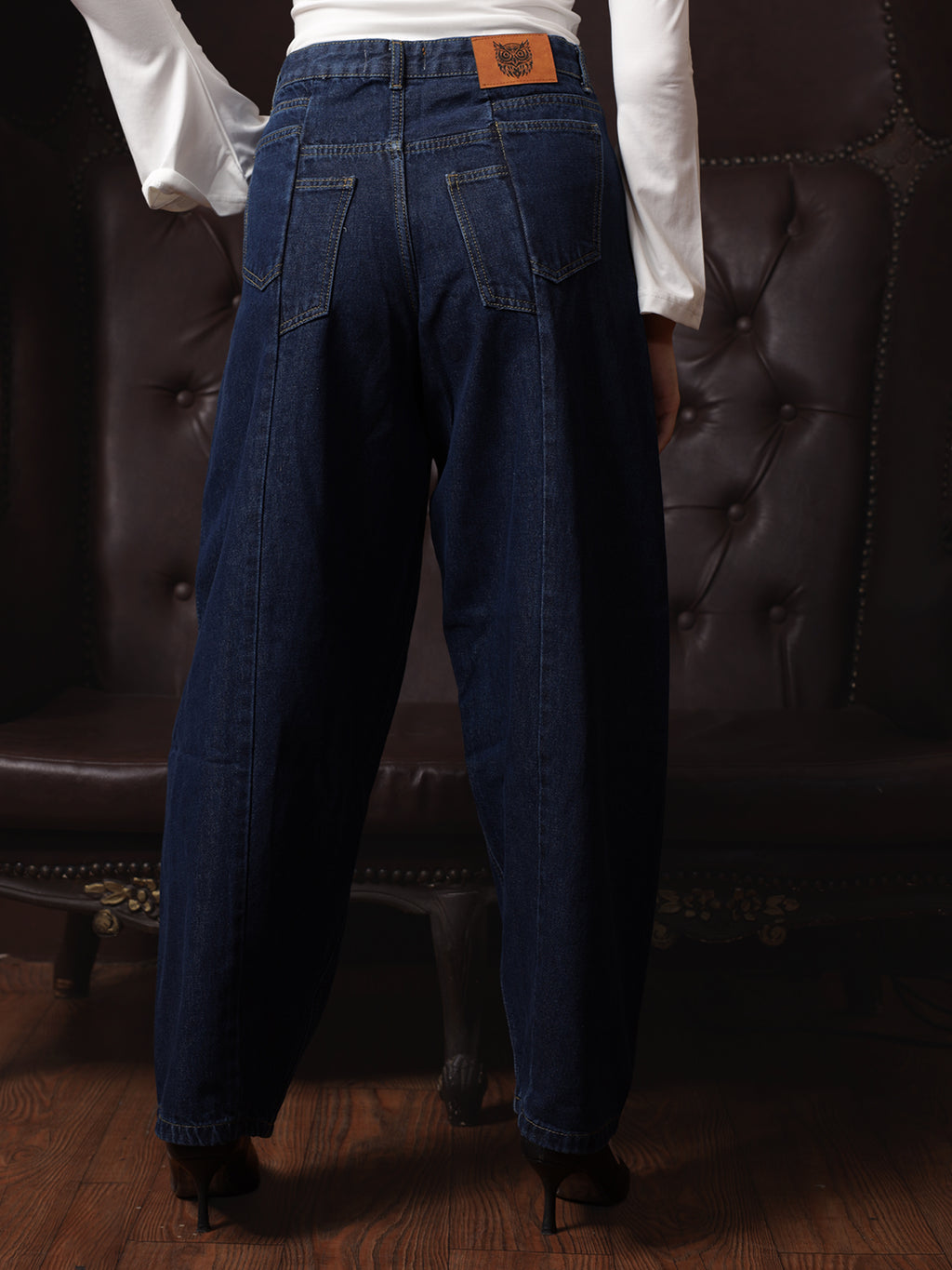 Owluxe Signature Baggy Denim - BG02 - Inky