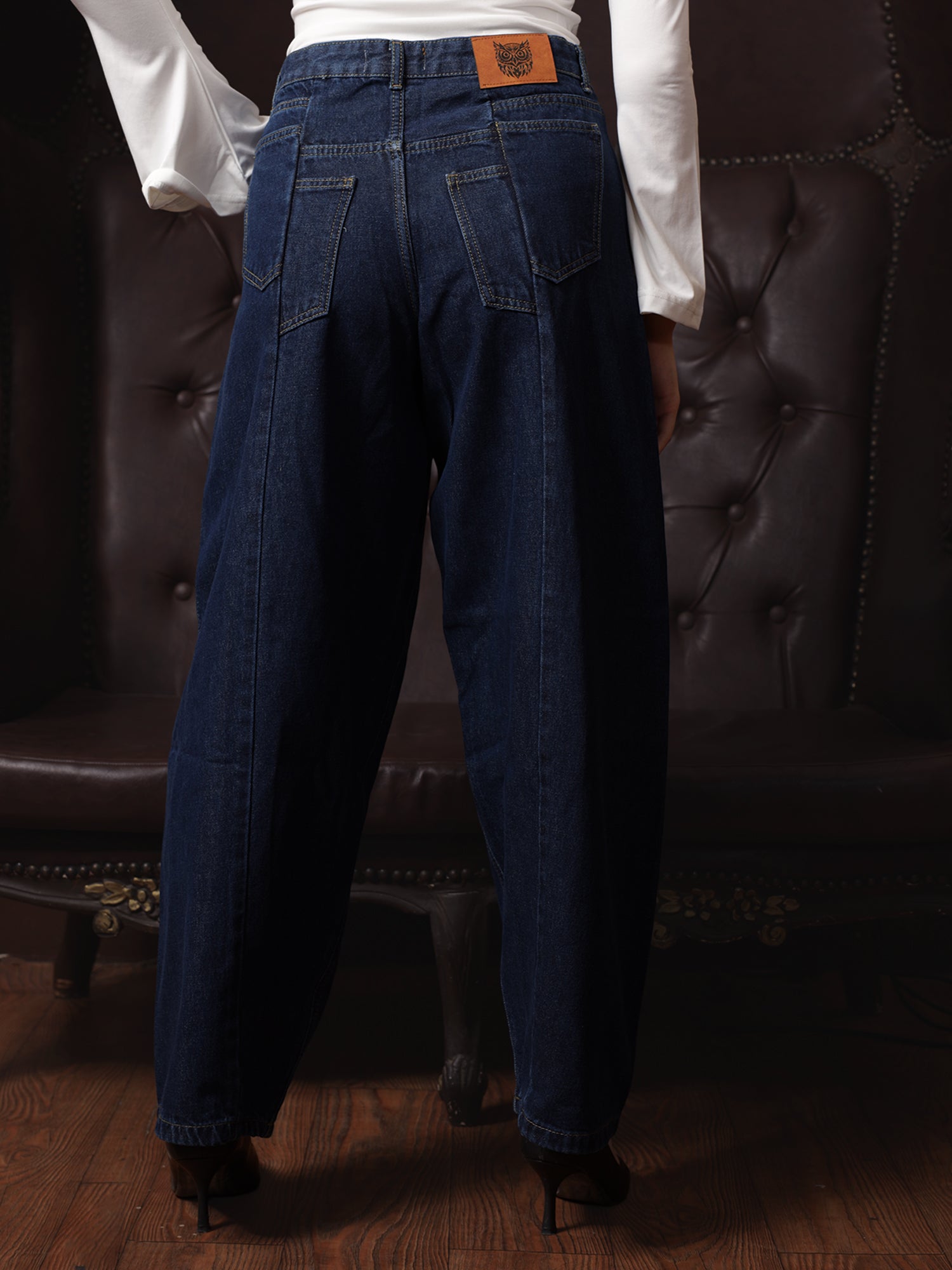 Owluxe Signature Baggy Denim - BG02 - Inky