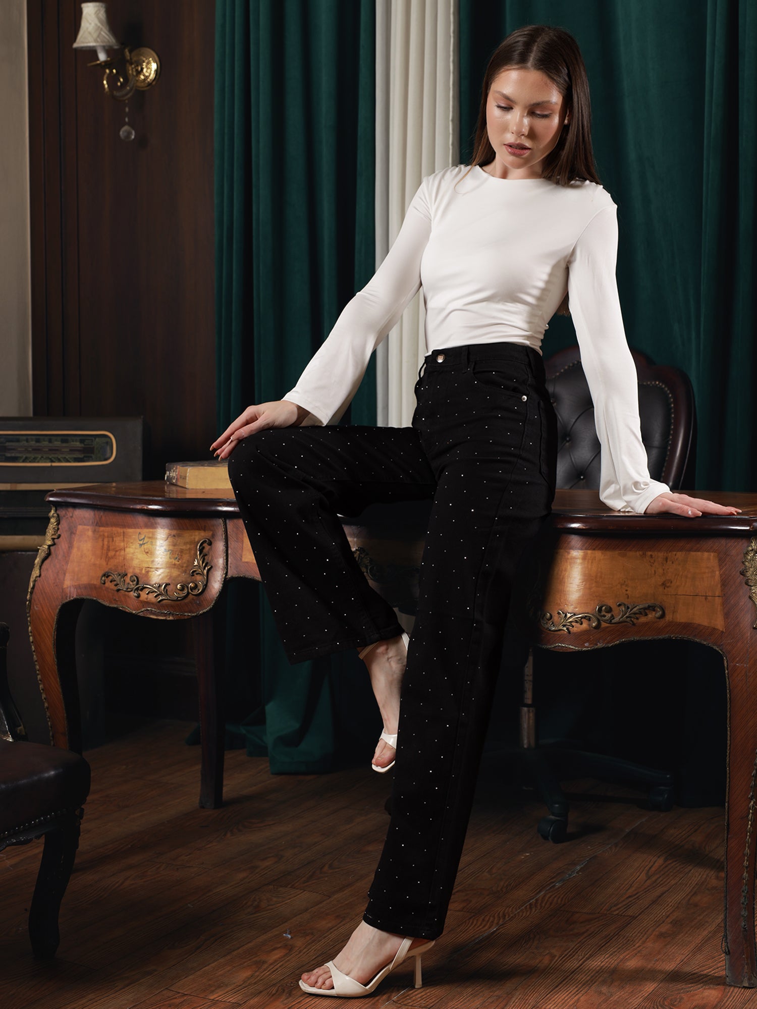 Owluxe Elite Stellar Denim - ST-01- Matte Black