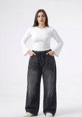 Owluxe Elastic Waist — Charcoal Lined