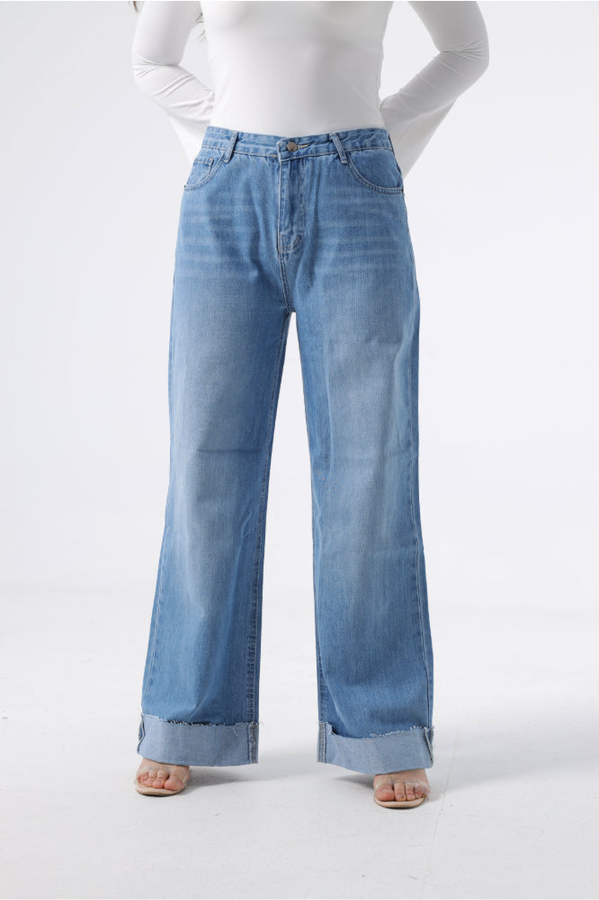 Owluxe Wide-Leg Wrapped – Skyish