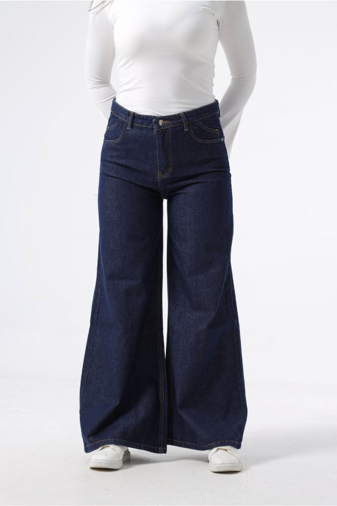 Owluxe Super Wide Leg – Dark Navy