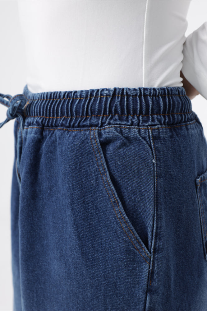 Owluxe Elastic Waist — Midnight