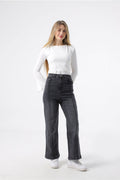 Owluxe High Waist — Charcoal