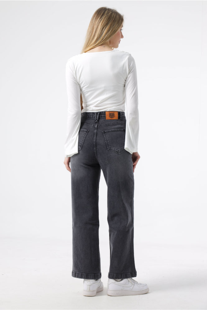 Owluxe High Waist — Charcoal