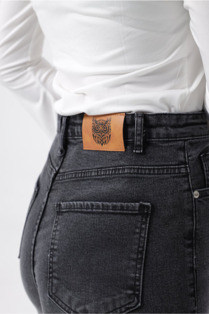Owluxe High Waist — Charcoal