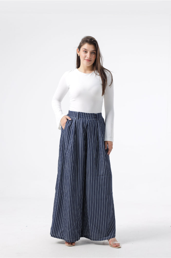 Owluxe Riviera Free Size — Pinstripe Navy