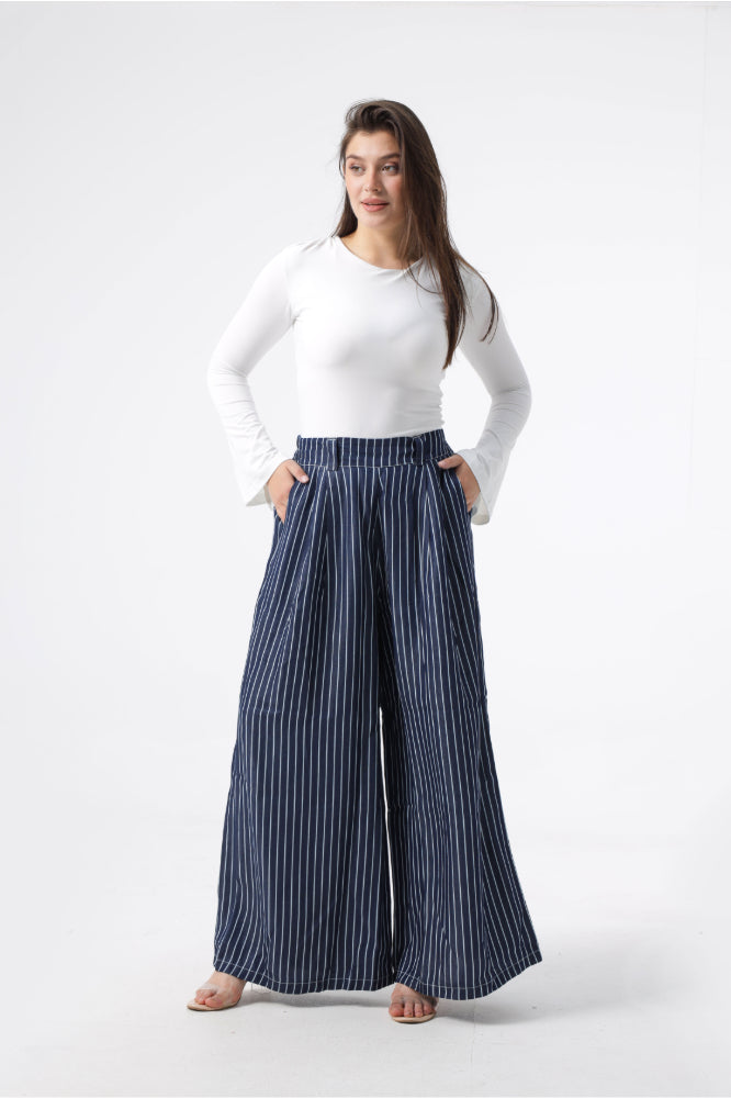 Owluxe Riviera Free Size — Pinstripe Navy