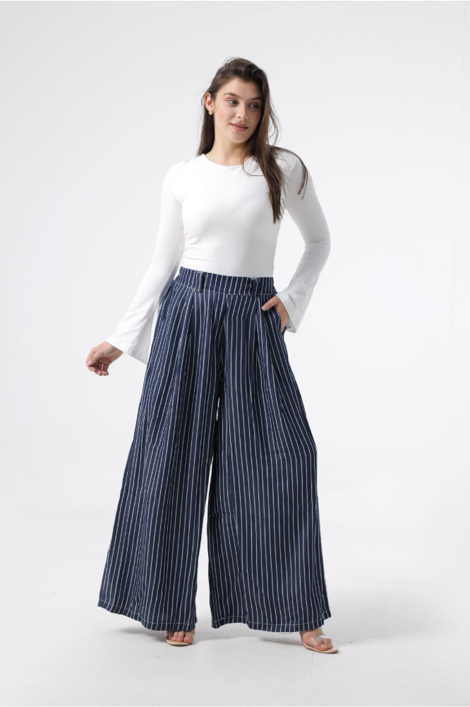 Owluxe Riviera Free Size — Pinstripe Navy