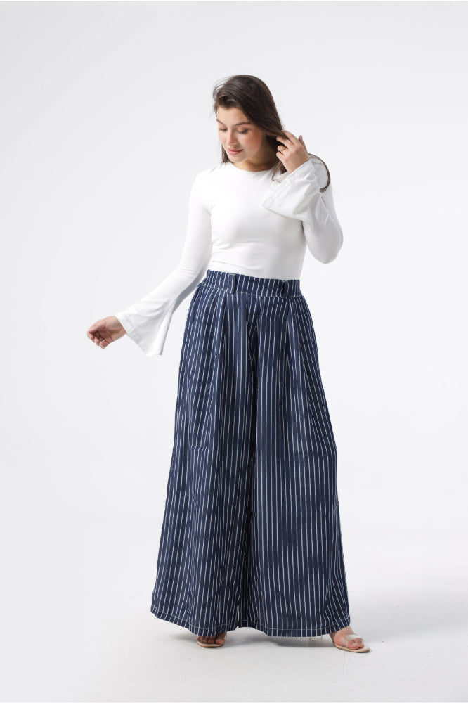 Owluxe Riviera Free Size — Pinstripe Navy