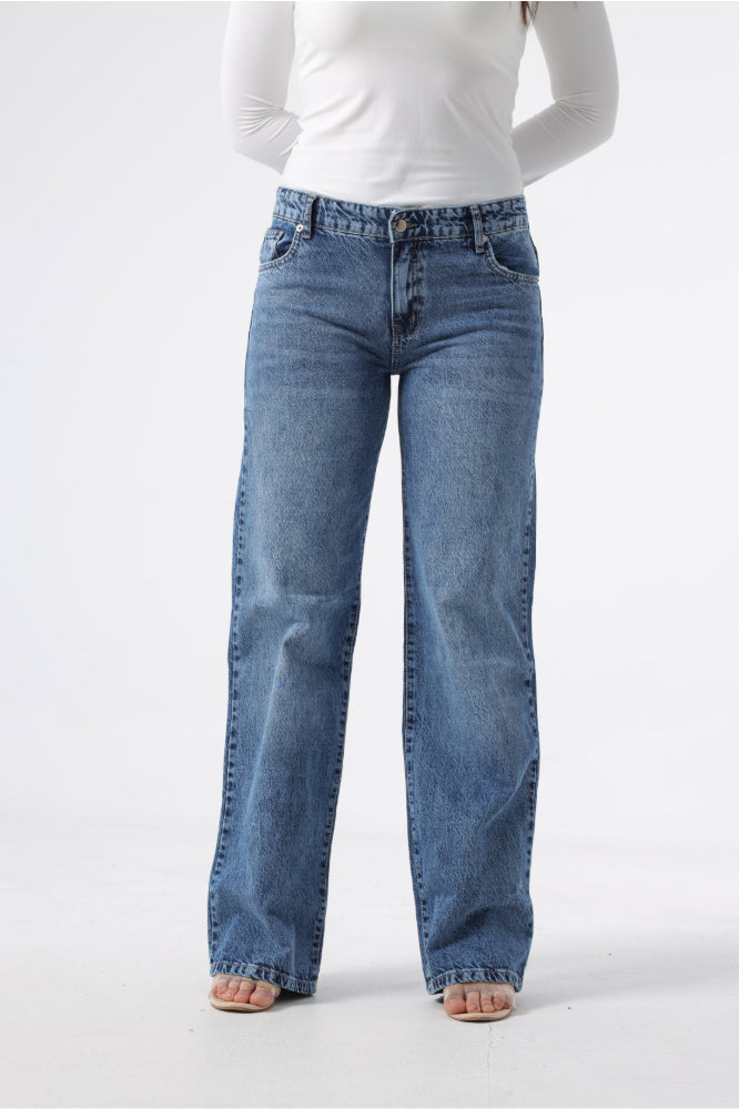 Owluxe Wide-Leg — Vintage Blue