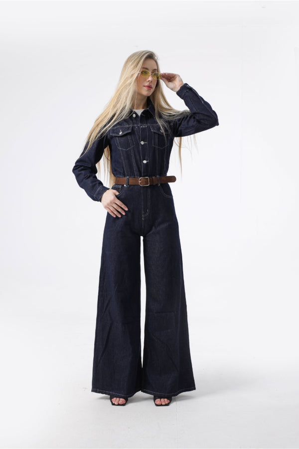 Owluxe Jumpsuit — Midnight