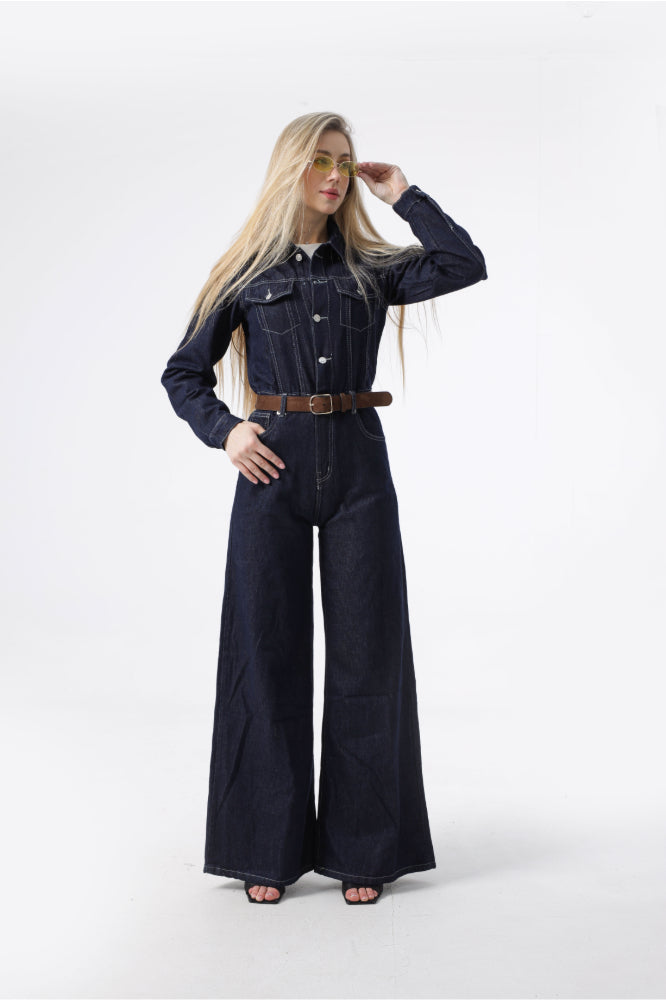 Owluxe Jumpsuit — Midnight