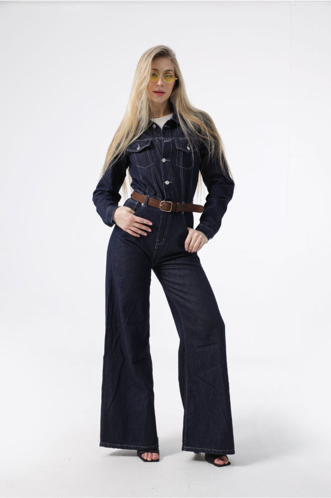 Owluxe Jumpsuit — Midnight