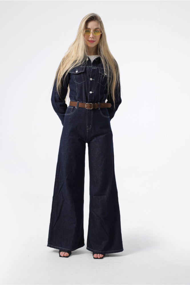 Owluxe Jumpsuit — Midnight