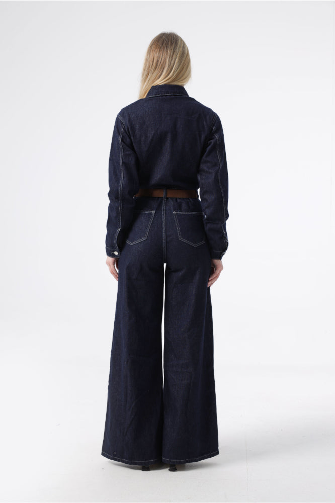 Owluxe Jumpsuit — Midnight