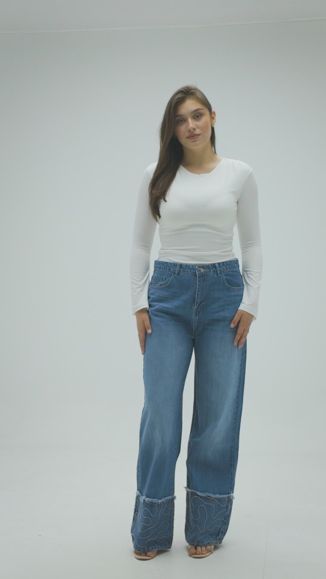 Owluxe Wide-Leg — Ocean
