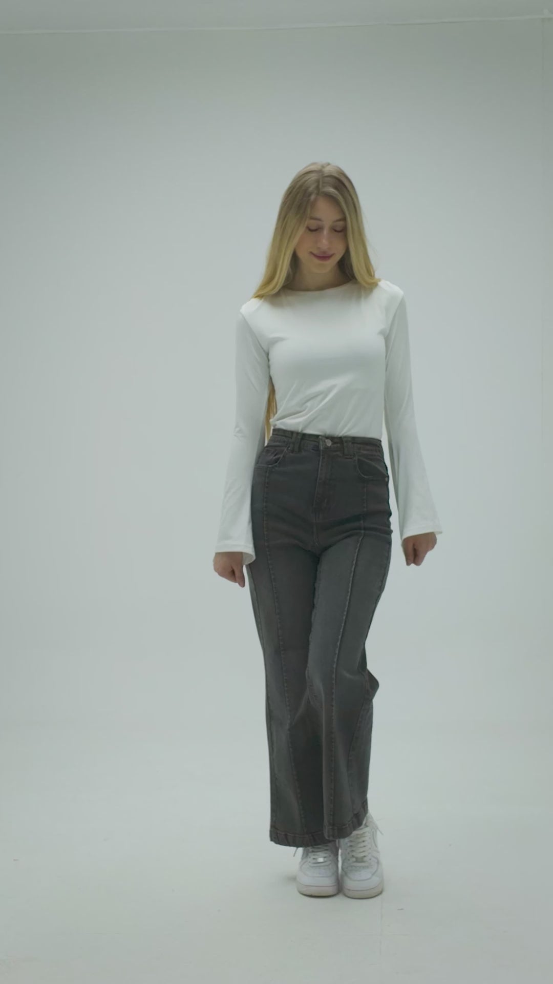 Owluxe High Waist — Charcoal