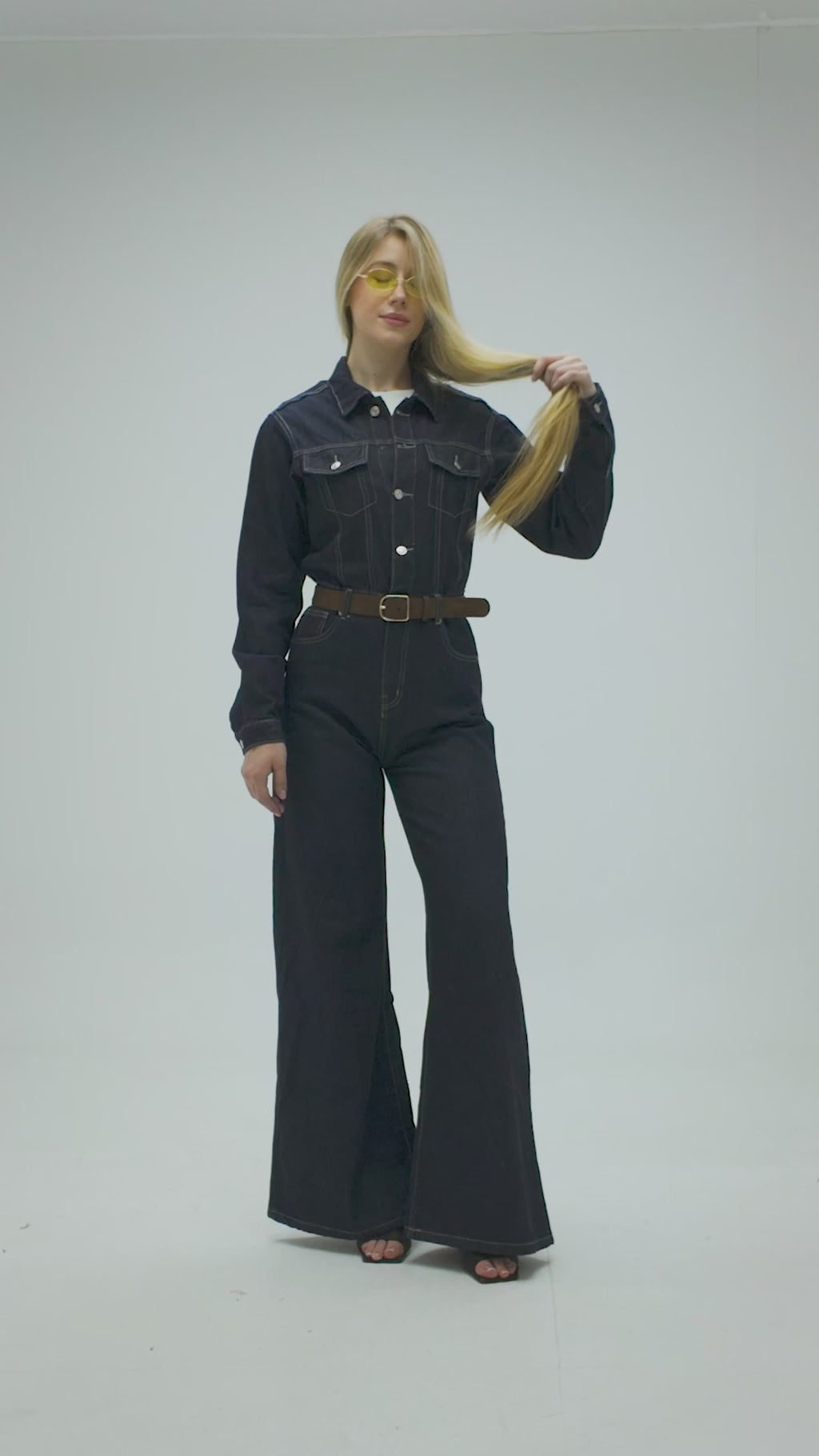 Owluxe Jumpsuit — Midnight