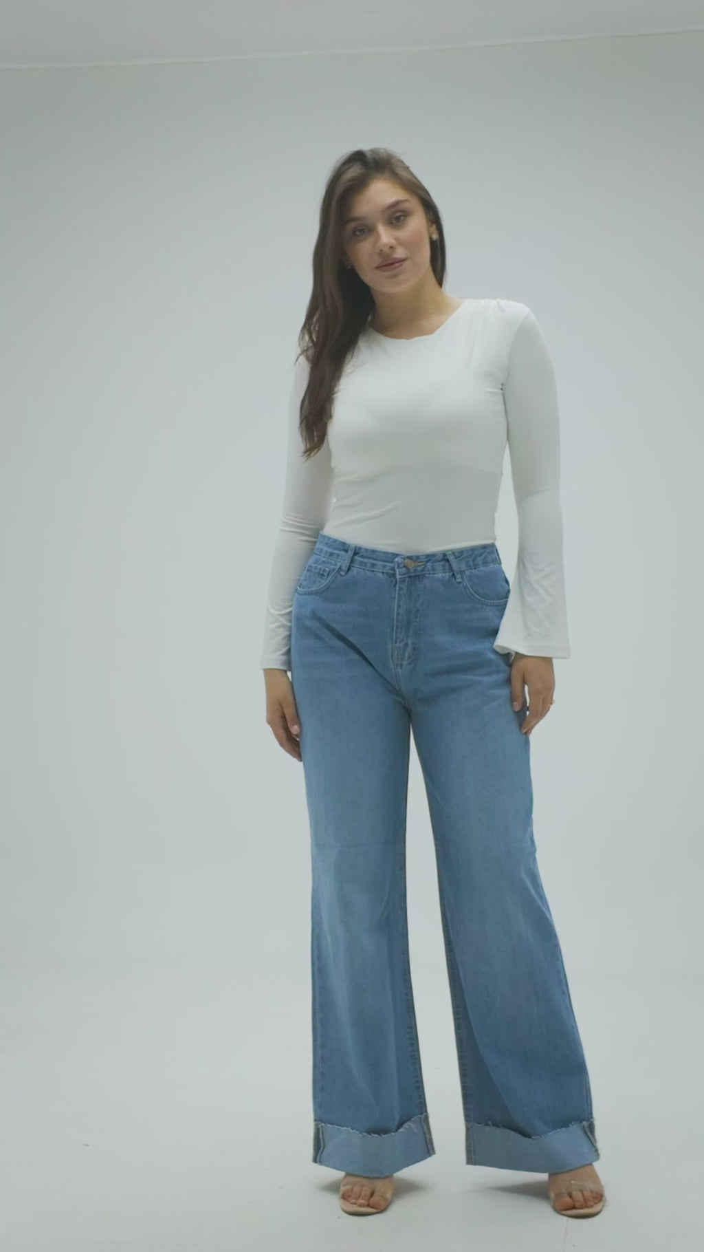 Owluxe Wide-Leg Wrapped – Skyish
