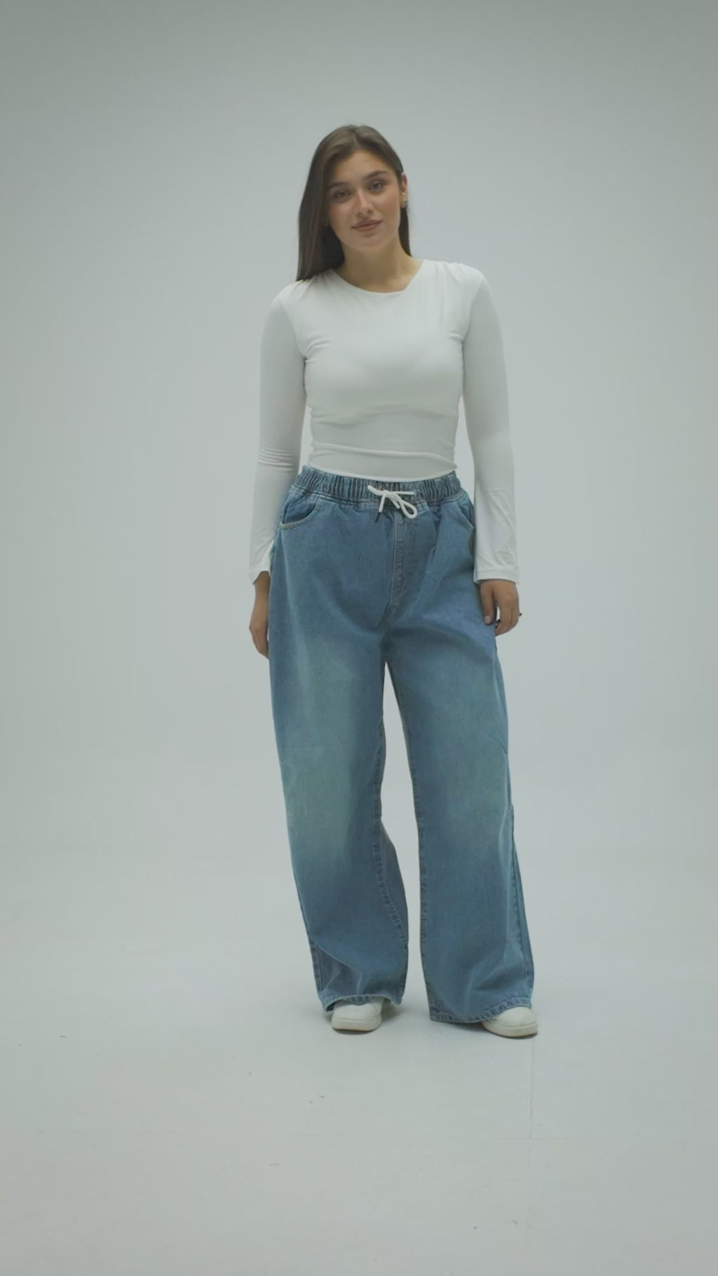 Owluxe Elastic Waist — Ocean