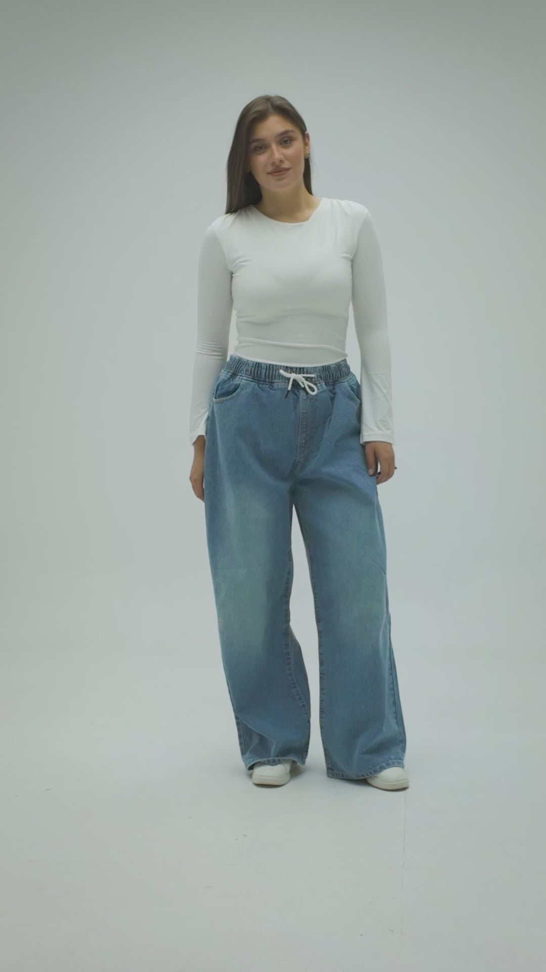 Owluxe Elastic Waist — Ocean